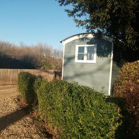 Yew Tree View Luxury Shepherd'S Hut Sturminster Newton Bagian luar foto